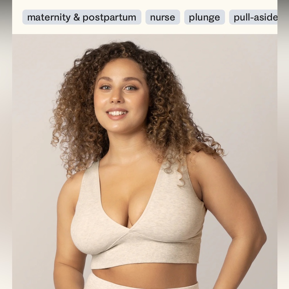 Kindred Bravely Sublime Bamboo Nursing and Maternity Plunge Bra